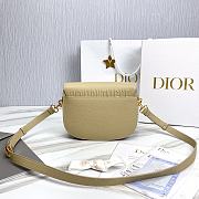 Fortok Dior Bobby Medium Bag Beige 22X17x6cm - 4