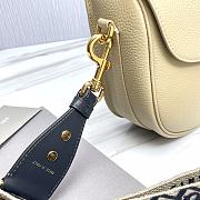 Fortok Dior Bobby Big Bag Beige 27X 21 X 8CM - 4