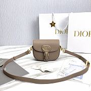 Fortok Dior Bobby Mini Bag Chocolate 18x14x5cm - 1
