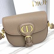 Fortok Dior Bobby Mini Bag Chocolate 18x14x5cm - 6