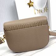 Fortok Dior Bobby Mini Bag Chocolate 18x14x5cm - 3