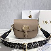 Fortok Dior Bobby Big Bag Chocolate 27X 21 X 8CM - 1