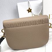 Fortok Dior Bobby Big Bag Chocolate 27X 21 X 8CM - 6