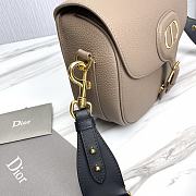 Fortok Dior Bobby Big Bag Chocolate 27X 21 X 8CM - 5