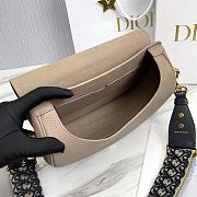 Fortok Dior Bobby Big Bag Chocolate 27X 21 X 8CM - 4