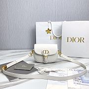 Fortok Dior Bobby Mini Bag White 18x14x5cm - 1