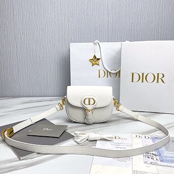 Fortok Dior Bobby Mini Bag White 18x14x5cm