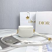 Fortok Dior Bobby Mini Bag White 18x14x5cm - 2