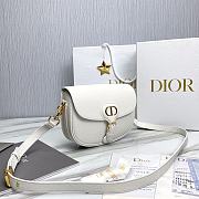 Fortok Dior Bobby Medium Bag White 22X17x6cm - 6