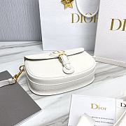 Fortok Dior Bobby Medium Bag White 22X17x6cm - 3