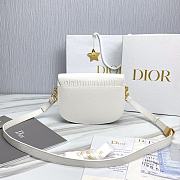 Fortok Dior Bobby Medium Bag White 22X17x6cm - 2