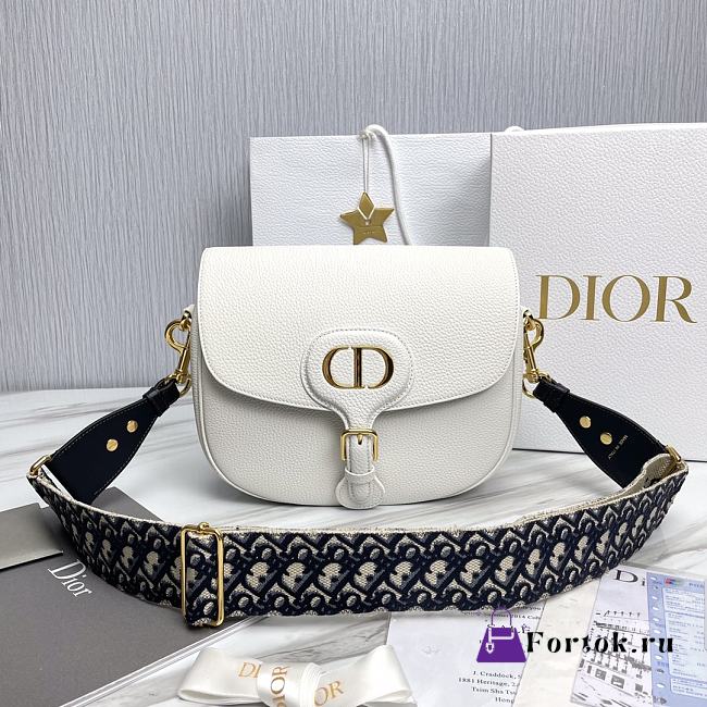 Fortok Dior Bobby Big Bag White 27X 21 X 8CM - 1