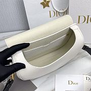 Fortok Dior Bobby Big Bag White 27X 21 X 8CM - 5