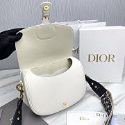 Fortok Dior Bobby Big Bag White 27X 21 X 8CM - 3