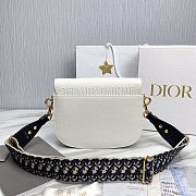 Fortok Dior Bobby Big Bag White 27X 21 X 8CM - 2