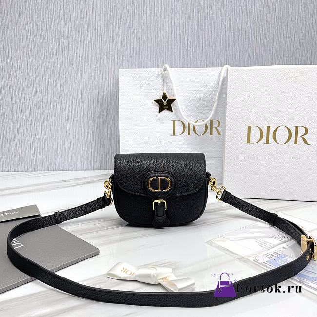 Fortok Dior Bobby Mini Bag Black 18x14x5cm - 1
