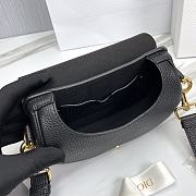 Fortok Dior Bobby Mini Bag Black 18x14x5cm - 6