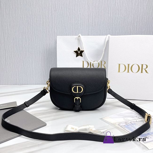 Fortok Dior Bobby Medium Bag Black 22X17x6cm - 1