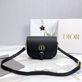 Fortok Dior Bobby Medium Bag Black 22X17x6cm