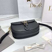 Fortok Dior Bobby Medium Bag Black 22X17x6cm - 5