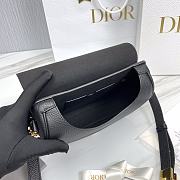 Fortok Dior Bobby Medium Bag Black 22X17x6cm - 4