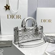 Fortok Dior D-Joy Shinning Silver 22 x 12 x 6 cm - 6