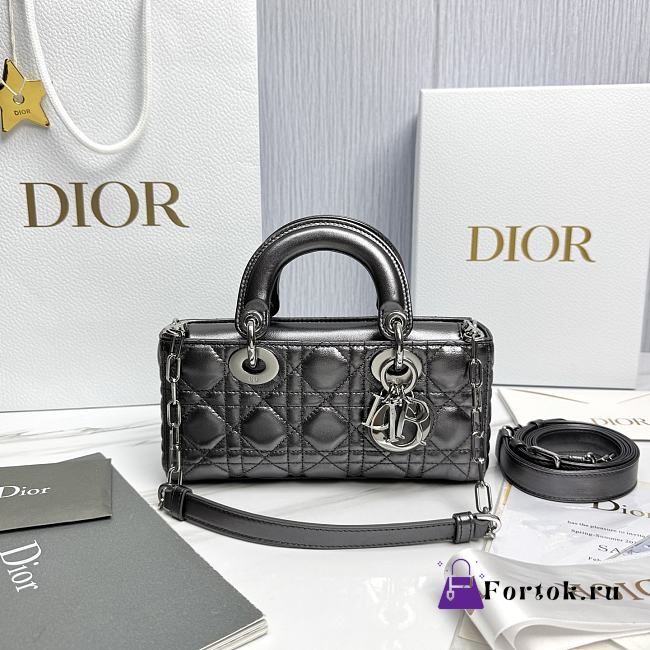 Fortok Dior D-Joy Shinning Black 22 x 12 x 6 cm - 1