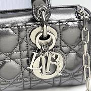 Fortok Dior D-Joy Shinning Black 22 x 12 x 6 cm - 6