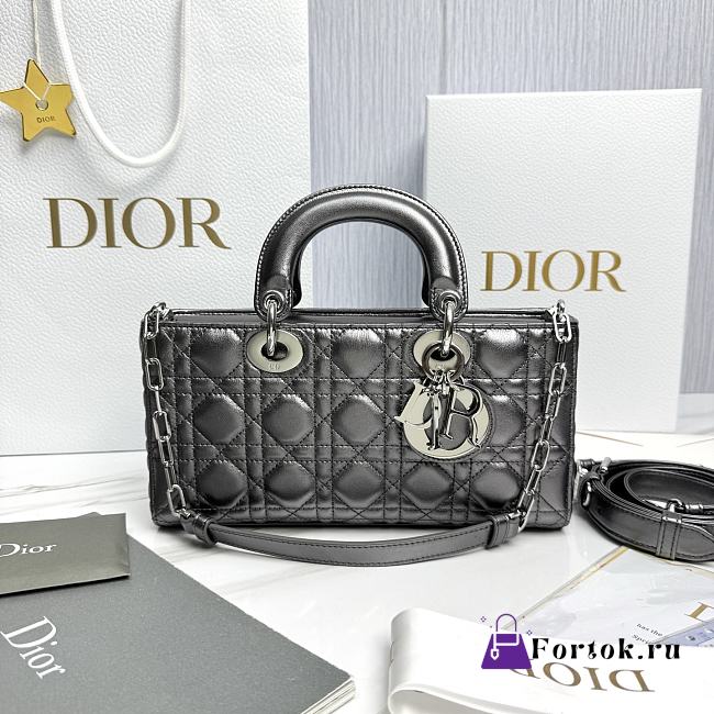 Fortok Dior D-Joy Shinning Black 26 x 13.5 x 5.5 cm - 1