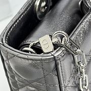 Fortok Dior D-Joy Shinning Black 26 x 13.5 x 5.5 cm - 4