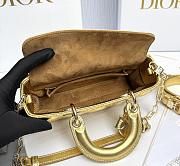 Fortok Dior D-Joy Shinning Gold 22 x 12 x 6 cm - 2