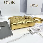 Fortok Dior D-Joy Shinning Gold 22 x 12 x 6 cm - 6