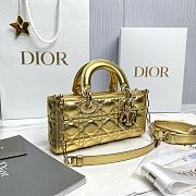 Fortok Dior D-Joy Shinning Gold 22 x 12 x 6 cm - 5