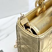 Fortok Dior D-Joy Shinning Gold 26 x 13.5 x 5.5 cm  - 4