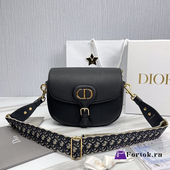 Fortok Dior Bobby Big Bag Black 27X 21 X 8CM - 1