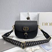 Fortok Dior Bobby Big Bag Black 27X 21 X 8CM - 1