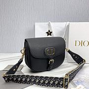 Fortok Dior Bobby Big Bag Black 27X 21 X 8CM - 4