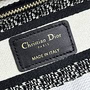 Fortok Dior D-Lite Flower Canvas 24x20x11cm - 6