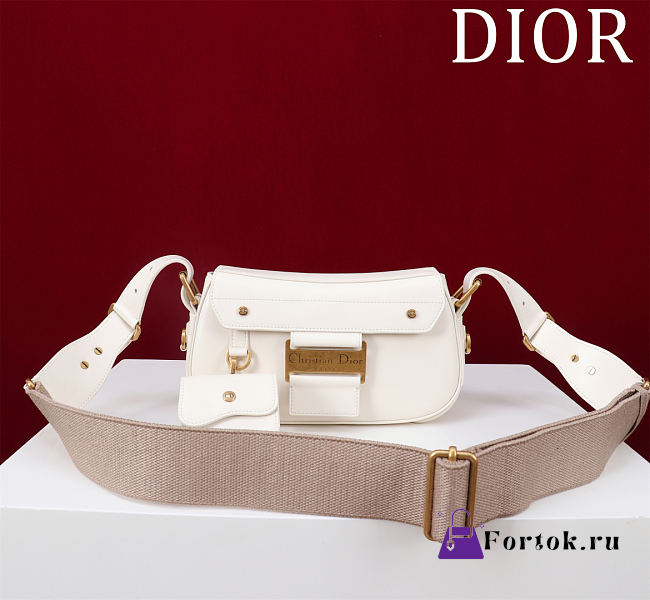 Fortok Dior Streetchic Bag White 24×12.5×5cm - 1
