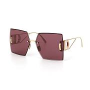 Fortok Dior Square Sunglasses Pink - 1