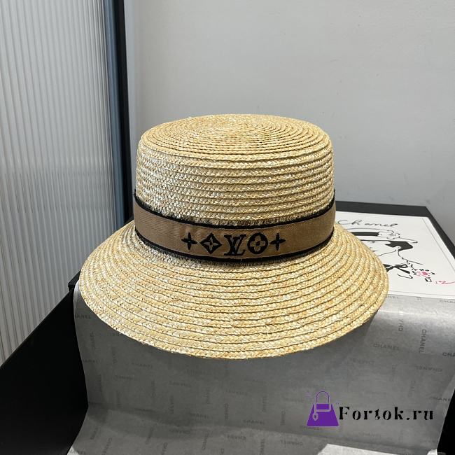 Fortok Louis Vuitton Raffia Hat  - 1