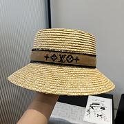 Fortok Louis Vuitton Raffia Hat  - 4