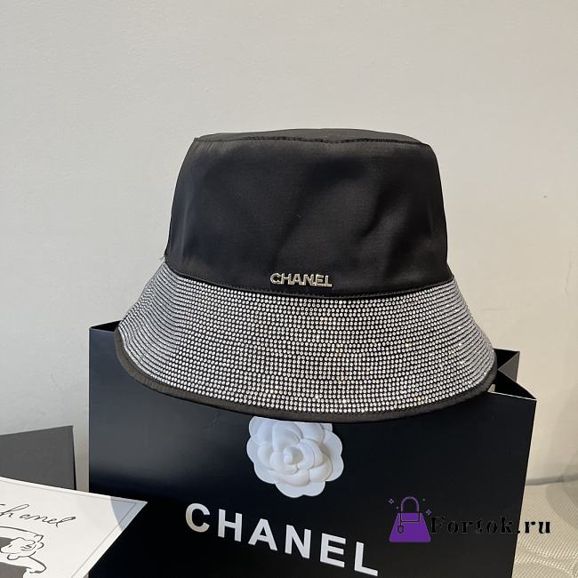 Fortok Chanel Bucket Hat Black  - 1