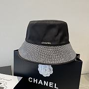 Fortok Chanel Bucket Hat Black  - 1