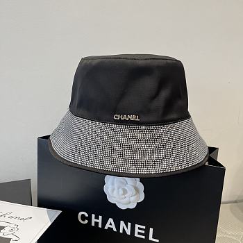 Fortok Chanel Bucket Hat Black 