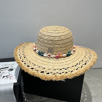 Fortok Miu Miu Raffia Bucket Hat 