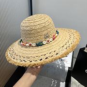 Fortok Miu Miu Raffia Bucket Hat  - 6