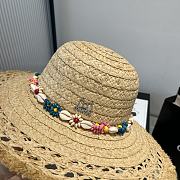 Fortok Miu Miu Raffia Bucket Hat  - 2