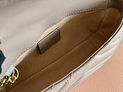 Fortok Gucci Marmont Beige 16.5x10.2x5.1cm - 4