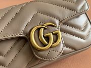 Fortok Gucci Marmont Beige 16.5x10.2x5.1cm - 3